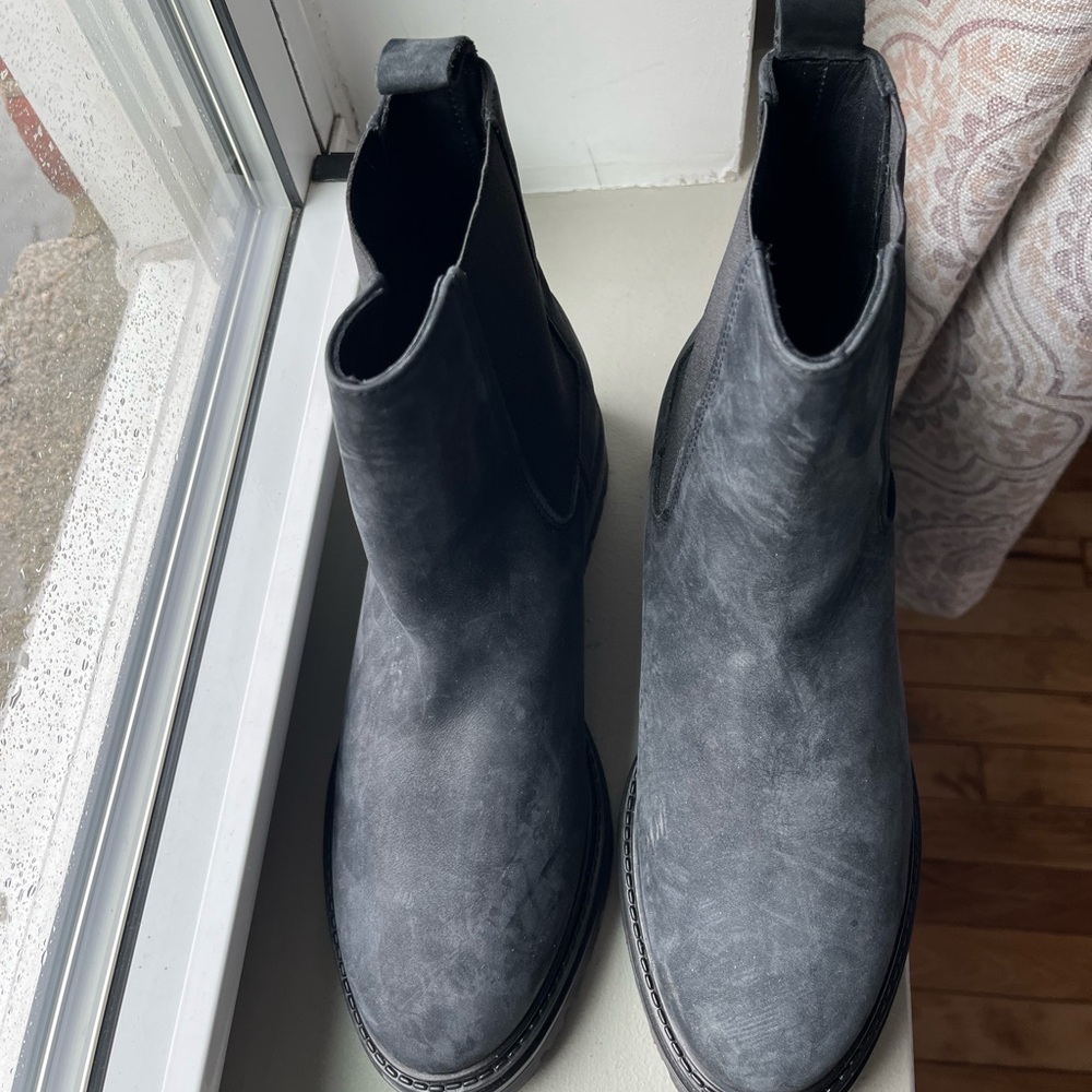 Jenni Kayne Gray Ankle Boots